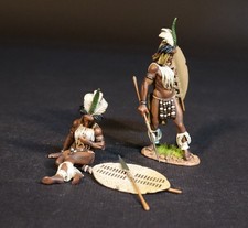 GGZ008 2 Zulu Warriors. By