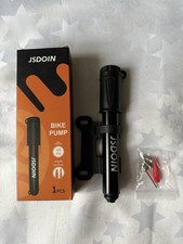 Jsdoin Bike Bicycle Portable Hand Mini Pump Schrader Presta