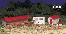 HO 1:87 Scale FARM BUILDINGS &