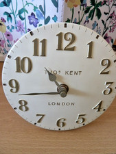 THO'S KENT 6' CREAM ARABIC CLOCK WITH THE ORIGINAL BOX