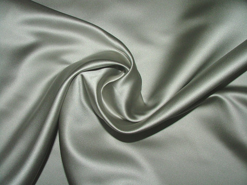 Curtain fabric asina - asina, silver
