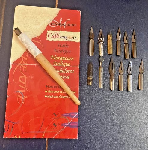 Calligraphy dip pen wood - calligraphy,