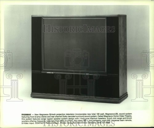 1989 press photo magnavox - press,