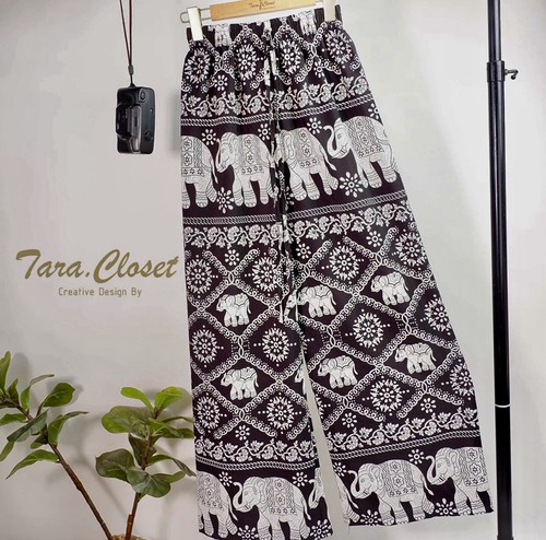 Thai elephant trousers - elephant,