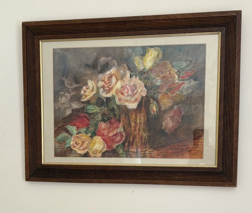 Roses watercolour mrs - watercolour,