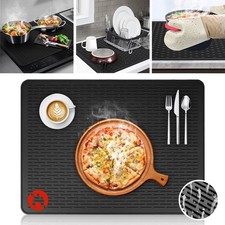 Heatproof Kitchen Surface Worktop Protector Mat - Heat Resistant Mat 71*50cm