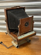 Antique wooden brass - &,