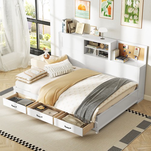 Wooden daybed frame double - daybed,