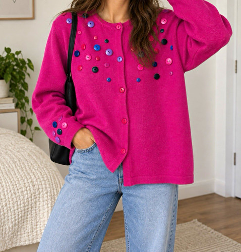 Tulchan pink 100 - pink, knit