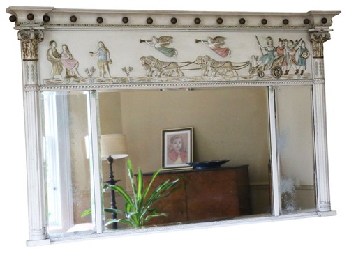Antique large regency 19th - antique,