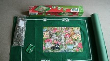 Jumbo Puzzle Roll Green Felt