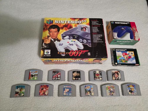 Nintendo n64 boxed with - n64,
