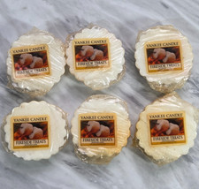 Rare Yankee Candle Wax Melt Tart Bundle of 6 - Fireside Treats