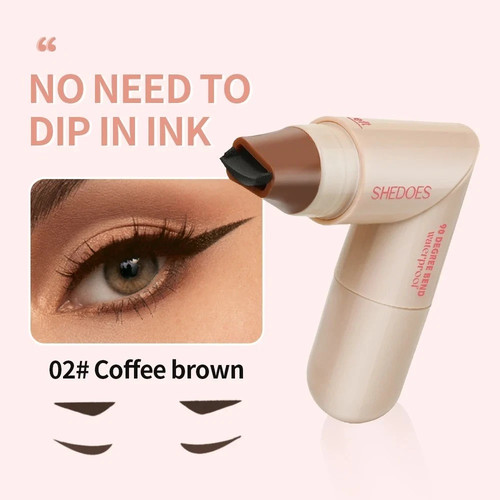 Double ended eye liner - eye, stamp