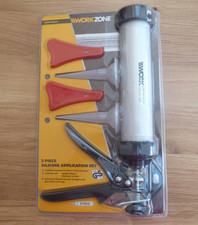 Workzone 5 Piece Silicone Application Set Hand Tools In Original Packaging