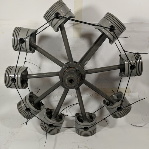 Kingpin conrods 9 cylinder - 8,