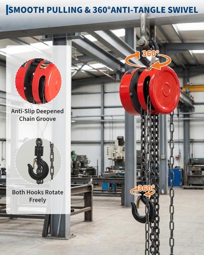 Chain hoist ton manual - hoist,