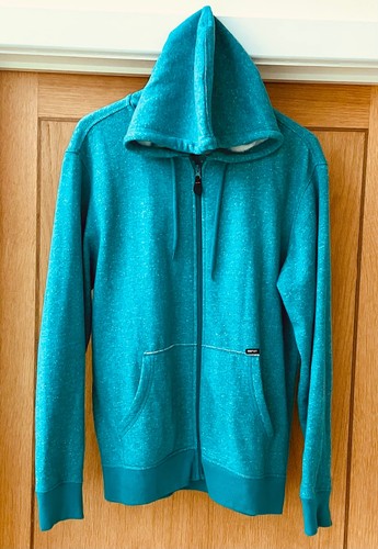 Turquoise zip hoody men - turquoise,