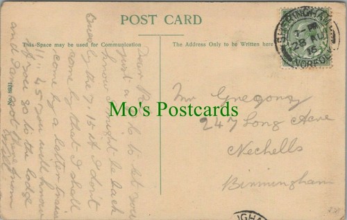 Genealogy postcard gregory - genealogy,