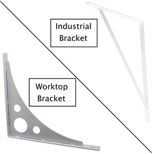 STRONG Shelf Brackets White