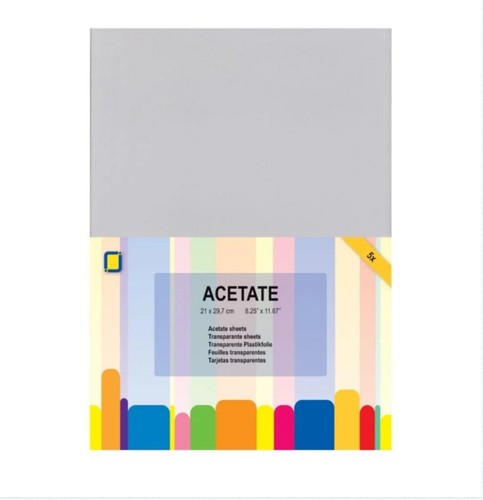 Acetate clear sheets - clear,