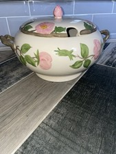 STUNNING FRANCISCAN DESERT ROSE LARGE LIDDED TUREEN 13.5" EX.COND. PLS READ