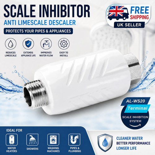 Hard water scale - hard, inhibitor