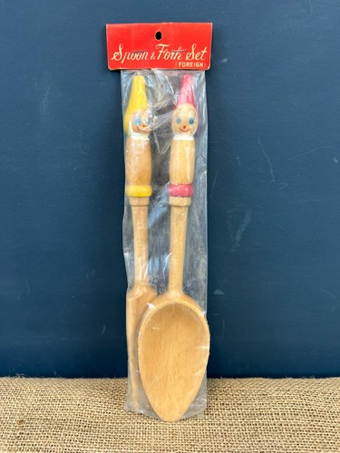 Vintage hand carved - hand-carved, wooden