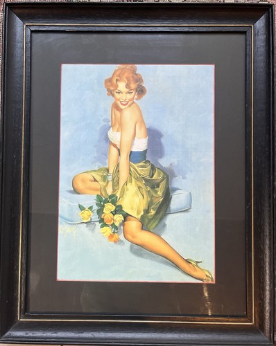 Vintage buell pin print - buell, pin-up