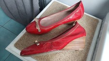 Hispanitas Women's Red Patent