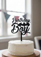 Birthday Boy Cake Topper |