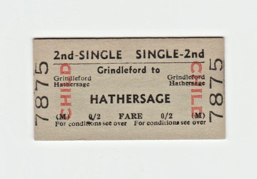 Railway ticket british rail - british,