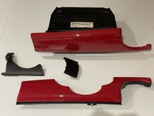 MINI R56 R57 R59 Red gloss Dash Trim For Secret Glovebox.