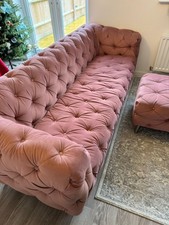 sofa and footstool