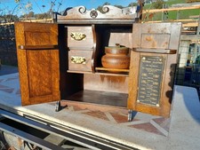 Antique Oak Hand Carved Free