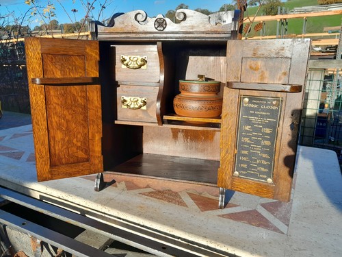 Antique oak hand - antique,