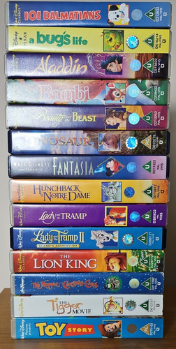Disney movie vhs - 14, video