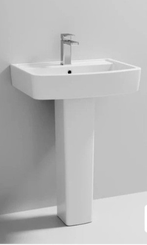 Large modern white bathroom - large,