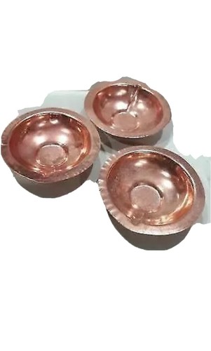 Set pure copper pooja - set, 3