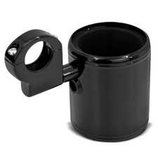 Costum cup holder for Honda Shadow VT 750 / 600 C bottle holder black