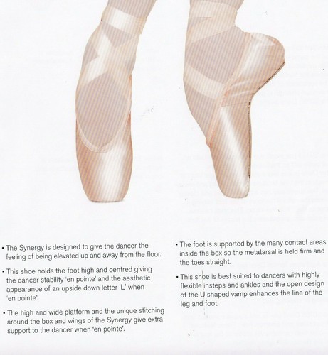 Bloch pointe shoes shank - shoes, 3/4