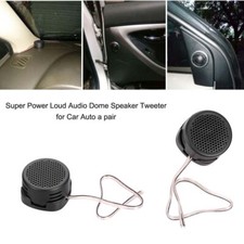 2X 500W Small Car Round Speaker Audio Stereo Super Power Loud Dome Tweeter