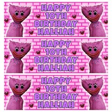 KISSY MISSY Personalised Birthday Banners - Kissy Missy Birthday Party Banners