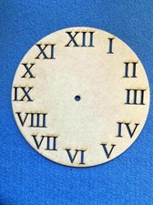 Wooden MDF Clock Face with pre