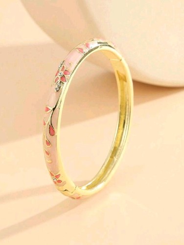 Vintage cloisonne bracelet - vintage,