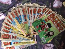 Job Lot Bundle of 24 x Vintage The Beano Comics 1996 - 1997