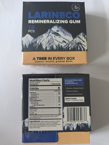 Larineco remineralizing gum - remineralizing,