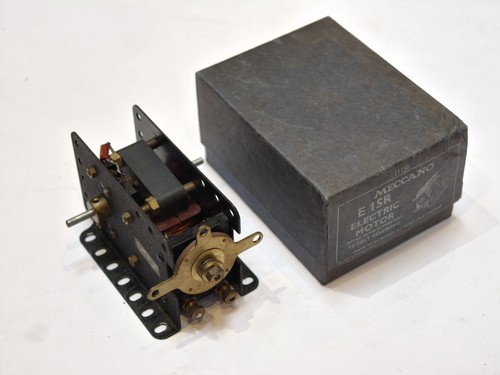 Meccano black e15r 15v motor - black,