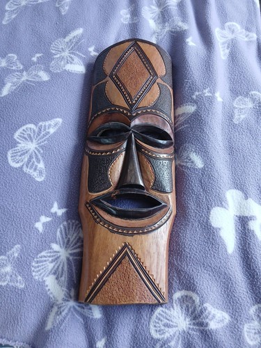 Vintage african wood carving - vintage,