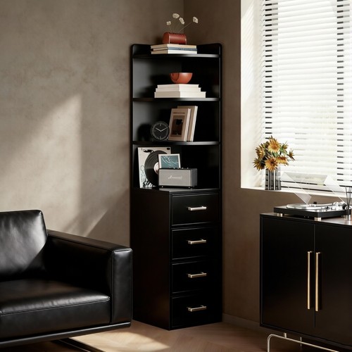 Tall corner storage - storage, cabinet